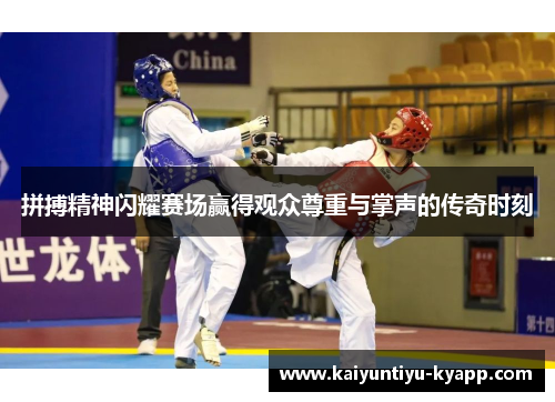 拼搏精神闪耀赛场赢得观众尊重与掌声的传奇时刻
