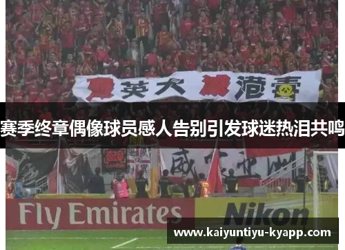 赛季终章偶像球员感人告别引发球迷热泪共鸣